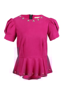 Blusa con volantes