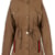 Parka with sequin side bands