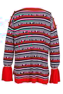 Camisola oversize de tricot