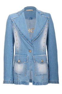 Blazer con tachuelas