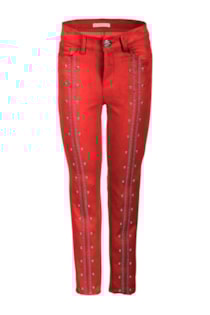 Skinny pants with studs
