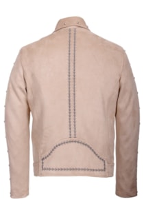 Blusa grande motera con tachuelas