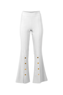 long pants with buttons