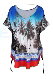 Blusa estampada