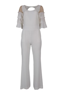 Jumpsuit with frills