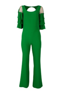 Jumpsuit with frills