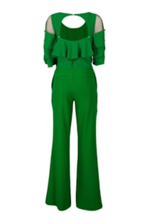 Jumpsuit with frills