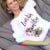 Camiseta con estampado brillante