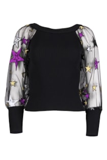 Camisola com detalhes