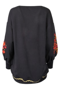 Camisola com bordados