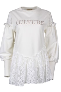 Camisola com renda