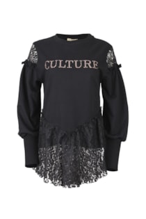 Camisola com renda