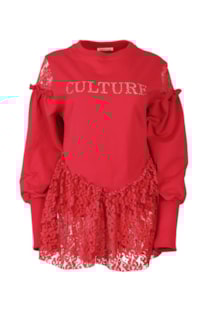 Camisola com renda