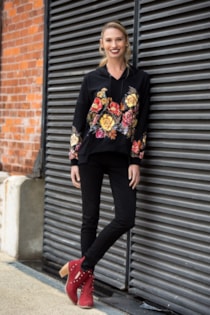Camisola com estampa