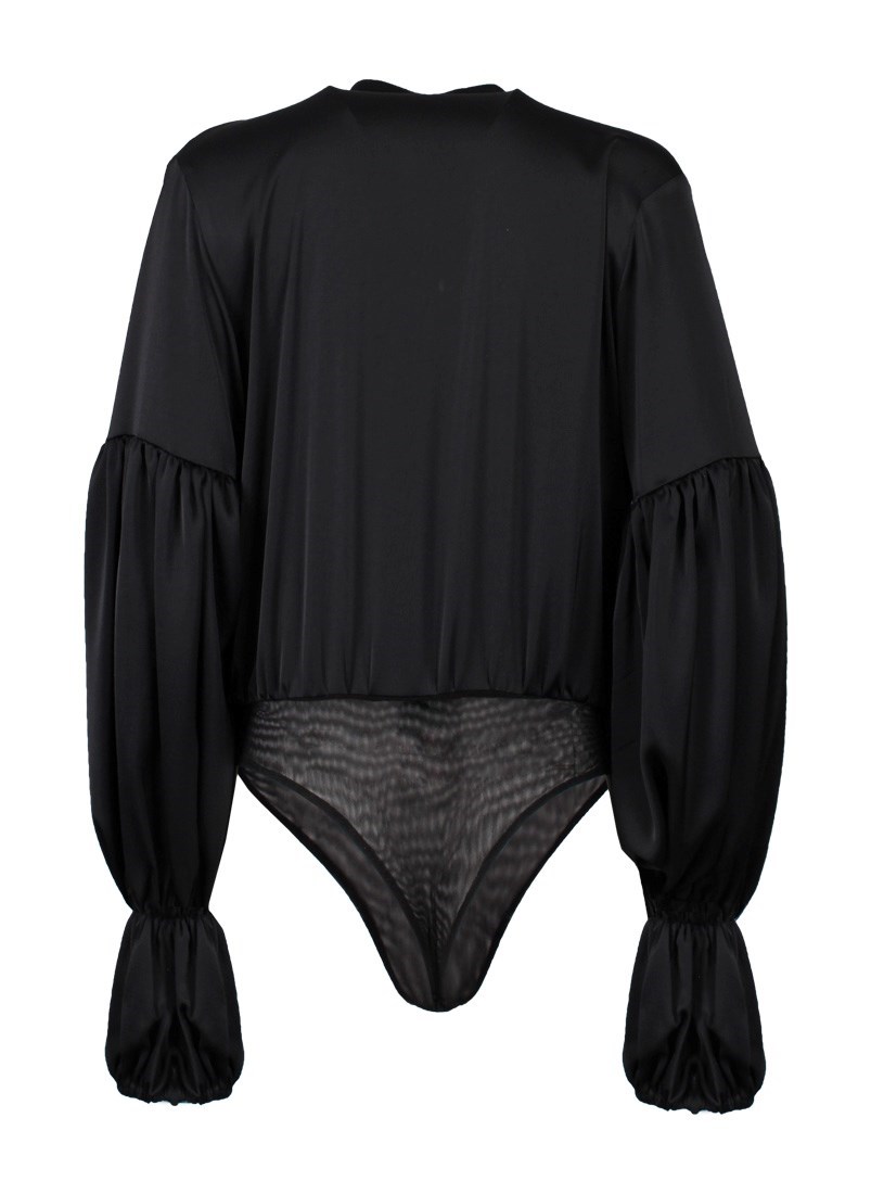 Bodysuit with long sleeves