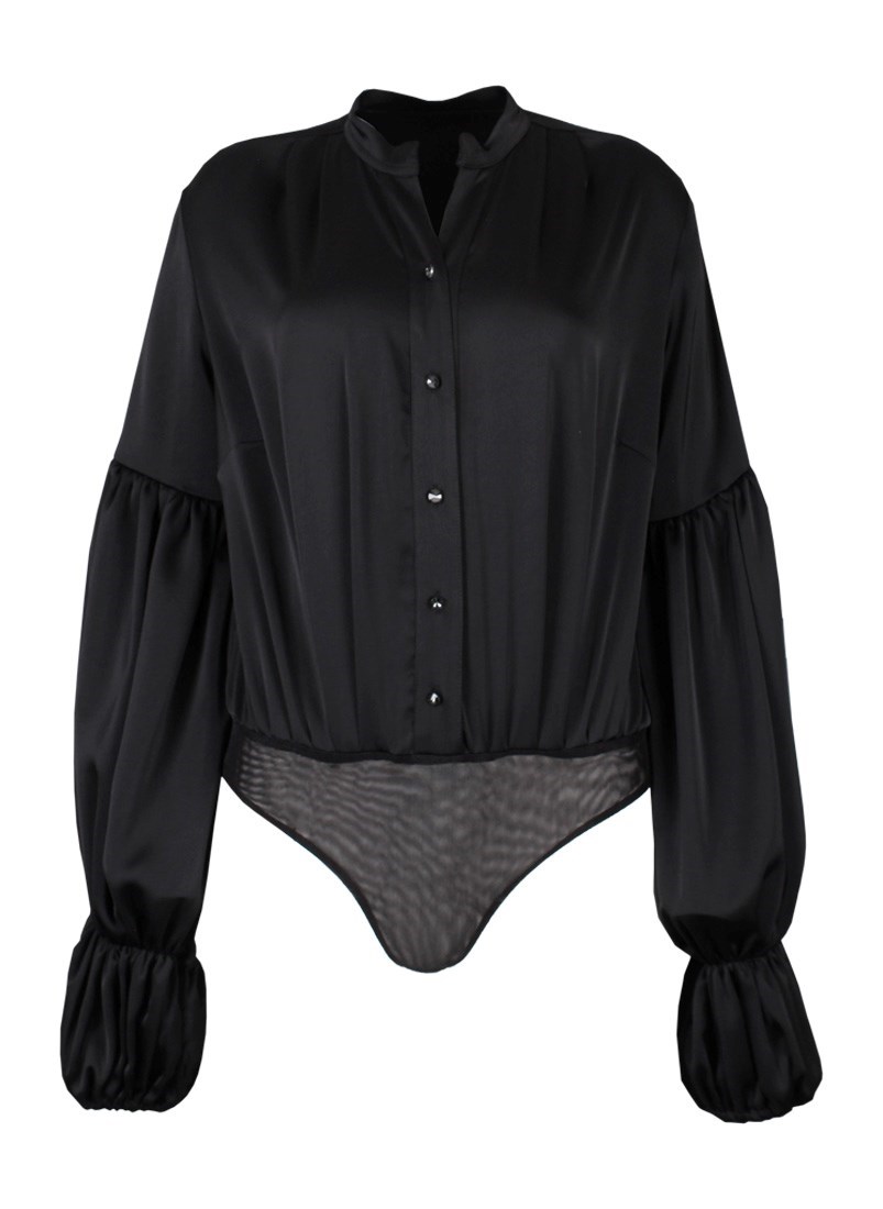 Bodysuit with long sleeves