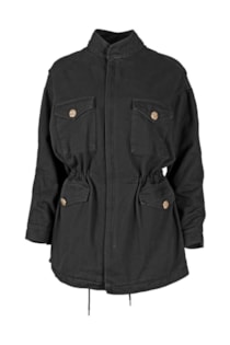 Abrigo Parka con detalles
