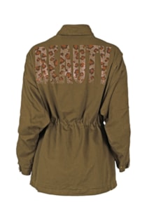 Abrigo Parka con detalles