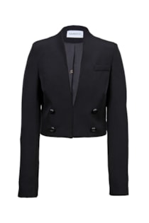 Blazer corto con botones