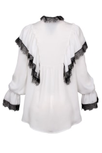 Camisa con volantes