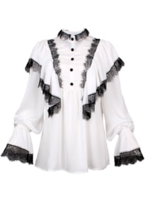 Camisa con volantes