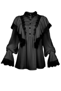 Camisa con volantes