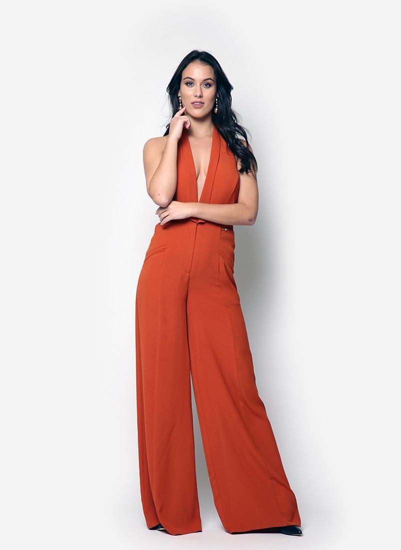 Flowy long jumpsuit