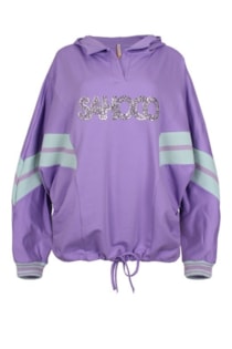Sudadera de punto con capucha