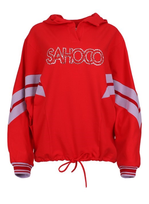 Sweatshirt de malha com capuz