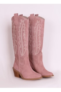 Botas de tacão estilo Cowboy