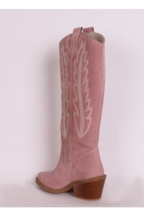 Botas de tacão estilo Cowboy