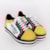 Color block platform sneakers