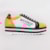 Color block platform sneakers
