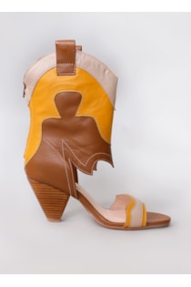 Cowboy style sandal