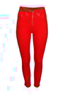 Pantalones de doble cintura