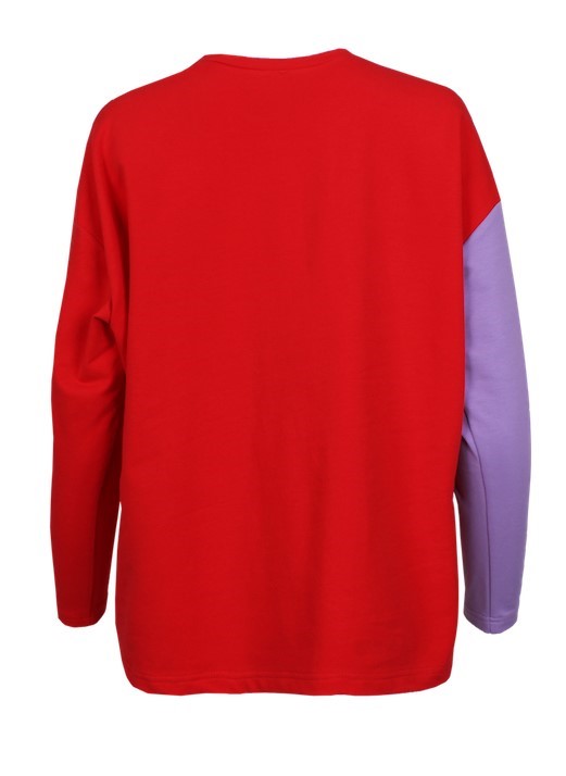 Sweatshirt color block