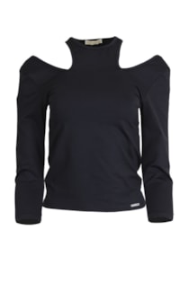 Uncovered shoulders shirt