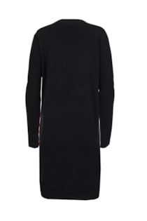 Knitted jacket with close-fitting sleeves
