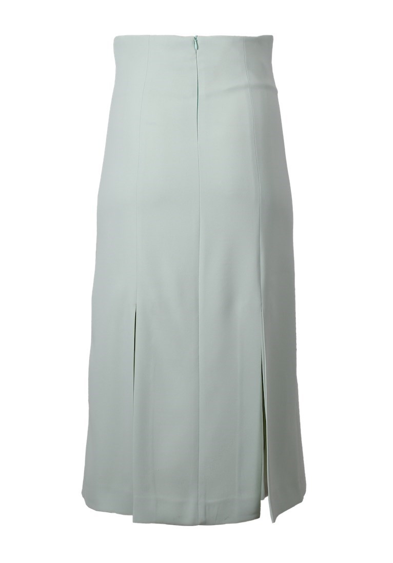 Midi skirt with opening