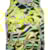 Top curto estampado