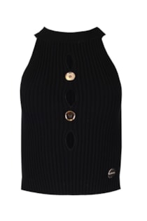 Top halter curto