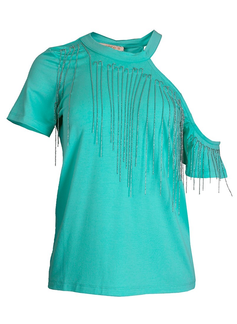 Fringed T-shirt