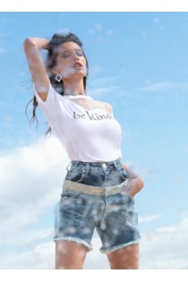 Shorts doble cintura 