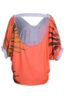 Oversize button blouse