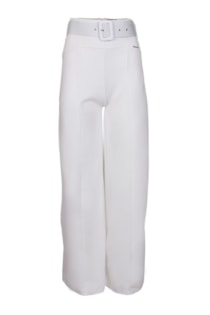 Basic pants with belt