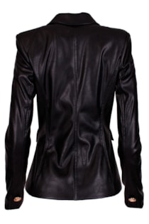 Crossed buttoned blazer