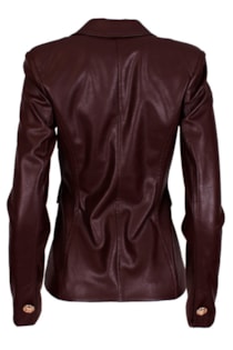 Crossed buttoned blazer