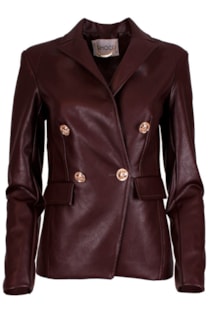 Crossed buttoned blazer