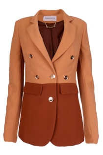 Two tone blazer