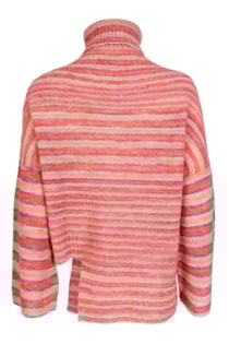 Knit asymmetrical sweater